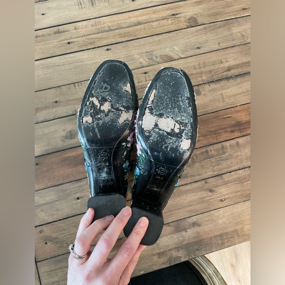 Alice + Olivia Myra Embroidered Leather Booties - Picture 12 of 14